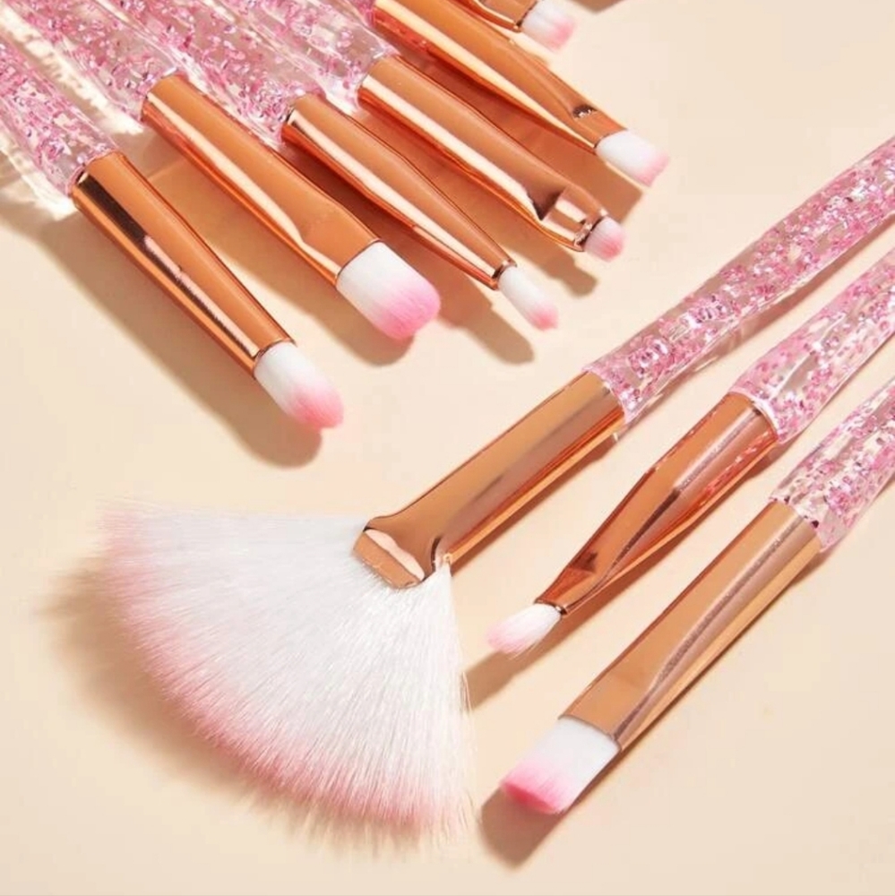 NWOT 10 Peice Eye Brush Set
